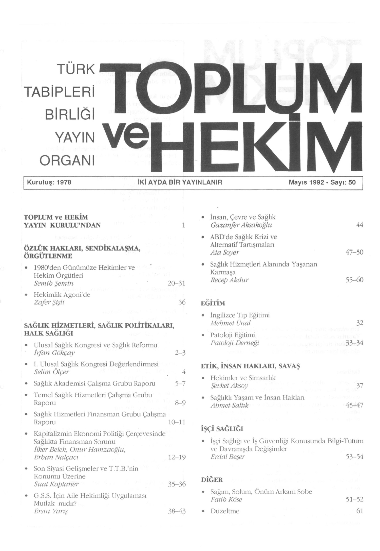 Son Sayı